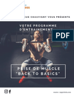 Programme Prise de Muscle