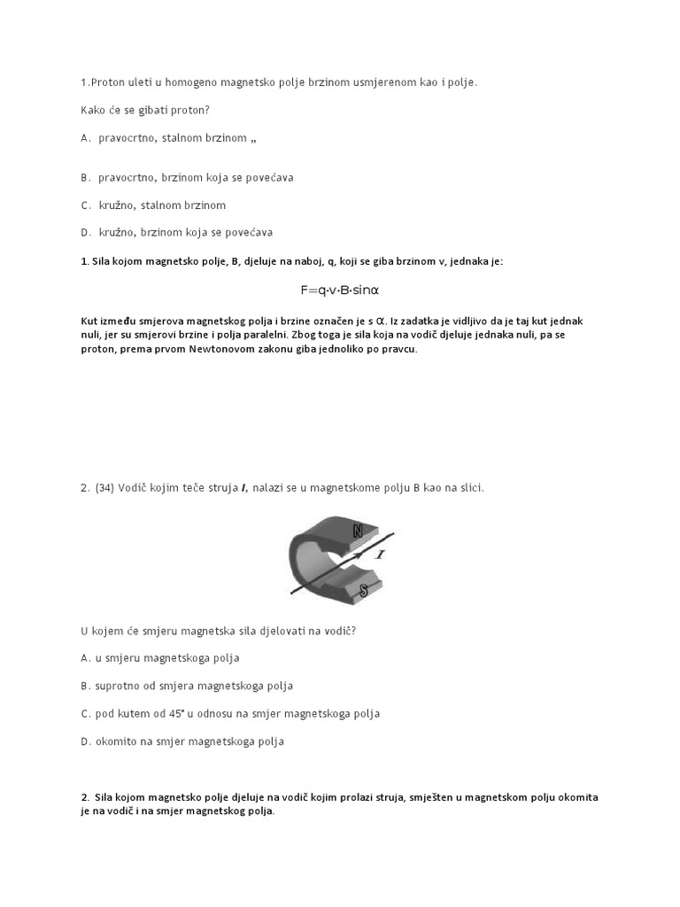 Magnetizam | PDF