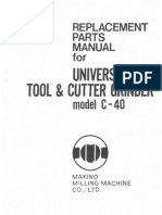 Makino C40 Parts