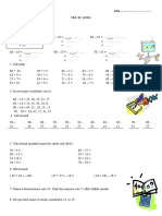 0 Adunarea Si Scaderea 0100