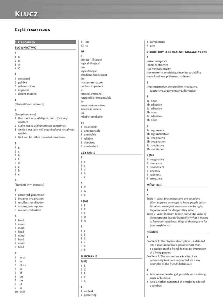 Longman Repetytorium Maturalne Poziom Rozszerzony Klucz Chomikuj Longman Matura Rozszerzona KLUCZ | Olympic Games | Noun