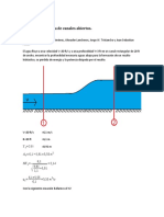 Ejercicio Hidraulica de Canales Abiertos