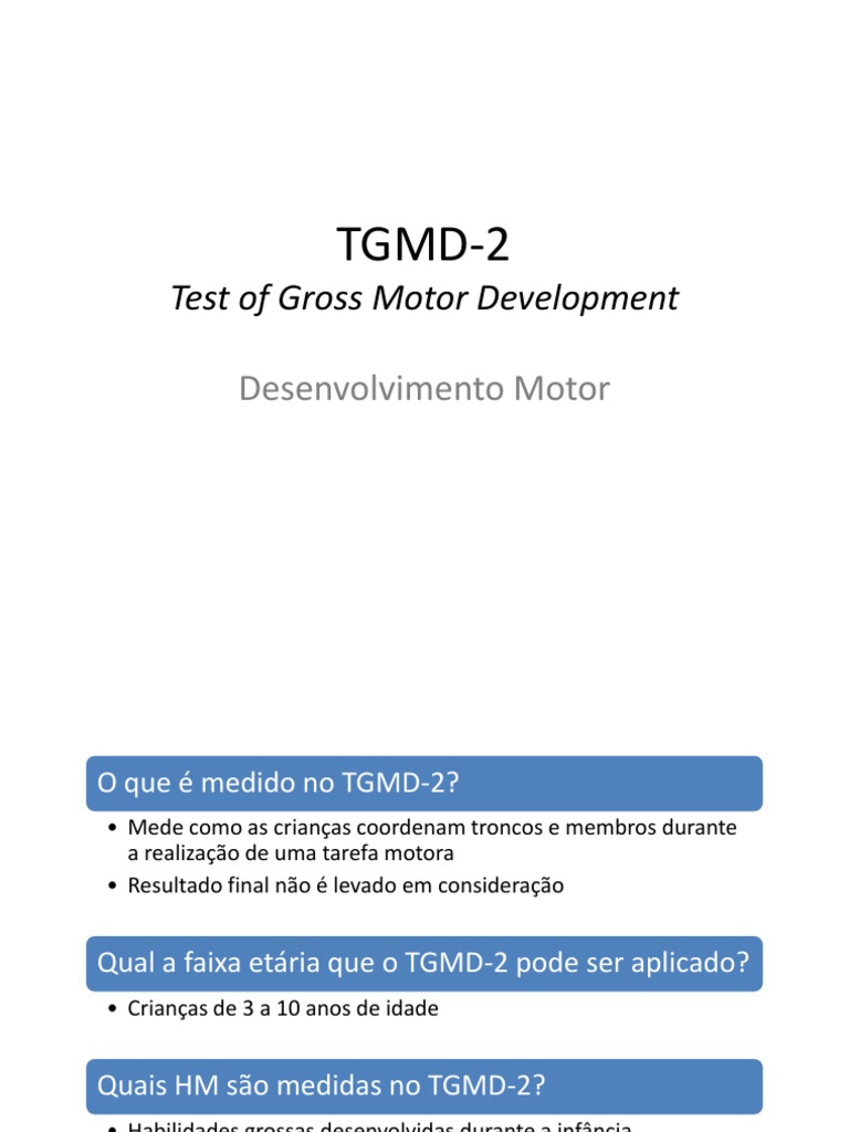 Aula 12 Tgmd Pdf Pdf Esportes Lazer