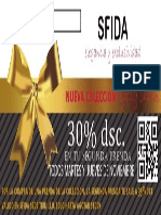 Colección SFIDA primavera 30% dto. 2da prenda