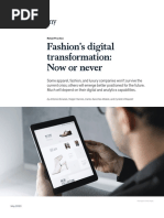 Fashion's Digital Transformation: Now or Never