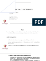 Plantilla Club de Revista Psicopatologia de Adulto