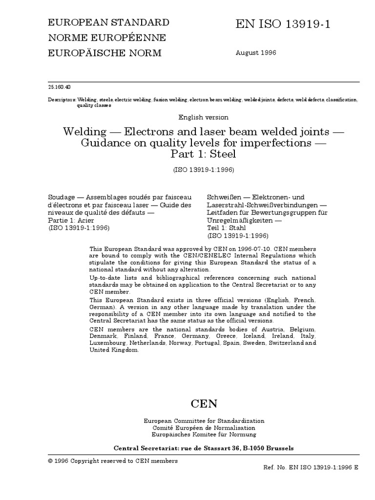 Iso 13919 1 Pdf