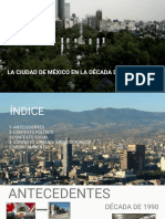 Título de La Presentación: La Ciudad de México en La Década de 2000-2010