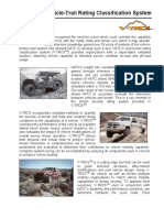 Vehicle-Trail Rating Classification System