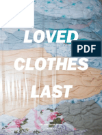 Loved Clothes Last Zine Issue #2, by Fashion Revolution PDF