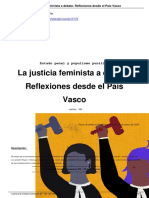 La Justicia Feminista A Debate Reflexiones Desde El Pa S Vasco - A15719