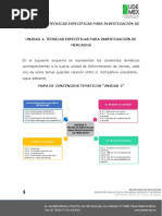 Unidad 4 Técnicas Específicas para Investigación de Mercados