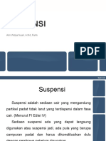 KD 7 Menerapkan Pembuatan Sediaan Suspensi