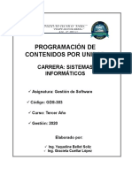 Gestion Software - Plan Anual PDF