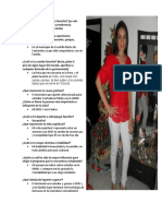 Silueta Humana o Fotografía Con La Respuesta A Las Preguntas PDF