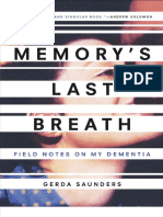 Memory's Last Breath - Field Notes On My de - Gerda Saunders PDF