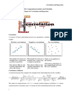 Correlation and Regression PDF
