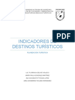 Indicadores de Destinos Turisticos