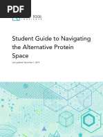 GFI Student Guide To Navigating The Alternative Protein Space 1.0