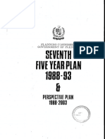 7th Five Year Plan 1988-1993 & Perspective Plan 1988-2003