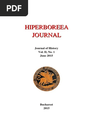 H I P E R B O R E E A J O U R N A L Consciousness Academic Journal