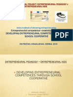 Developing Entrepreneurial Competences Through School Cooperatives