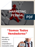 Marketing Pessoal Aula Slide