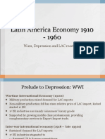Latin America Economy 1910 - 1960