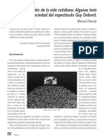 La alineación de la vida cotidiana Algunas tesis de La sociedad del espectáculo de Guy Debord - Manuel Desviat.pdf