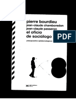 El oficio de sociólogo_Bourdieu; Chamboredon; Passeron, 2008.