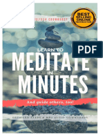 Learn To Meditate in Minutes