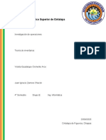 Teoria de Inventarios - Investigacion de Operaciones