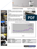 Measuring Moisture in Tailings: Application Note