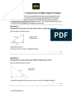 Right Triangle Trigonometry Practice