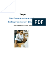 Projet Ma Première Immertion Entrepreneurial