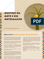 Catálogo Mestres Arte Artesanato