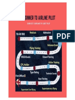 Beginner To Airline Pilot Flowchart PDF