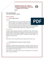 Tipos de regímenes cambiarios fijos y flexibles