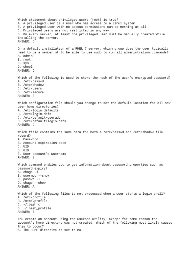 Chapter-5 (Users and Groups Management) | PDF | Superuser | Utility Software