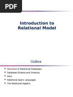 Introduction To Relational Model