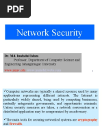 Network Security: Dr. Md. Imdadul Islam