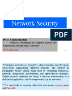 Network Security: Dr. Md. Imdadul Islam