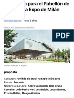 Propuesta para El Pabellón de Brasil en La Expo de Milán 2015 - ArchDaily Colombia