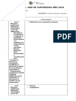 Plan Anual - 2020 - Matemática - 2°M