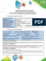 Guía de Actividades y rúbrica de evaluación - Fase 4 - Foro de interacción parámetros productivos.pdf