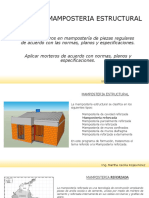 Construcción de Muros de Mampostería Estructural