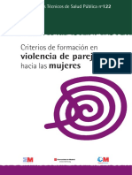 Criterios de Formación en Violencia de Pareja Hacia Las Mujeres PDF