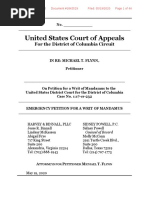 5-19-20 Flynn Mandamus Petition DC Circuit