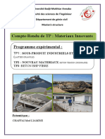 TP: Materiaux Innovants