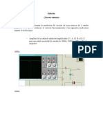 Circuito luces rítmicas simulación